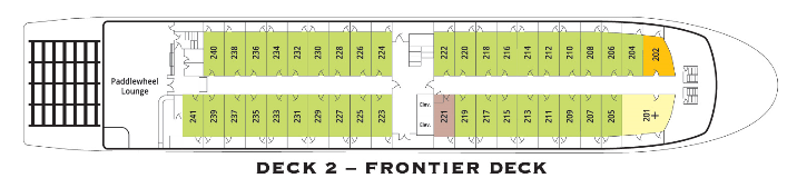 The American Queen Steamboat Company - American Empress - Deck 2 Frontier .png